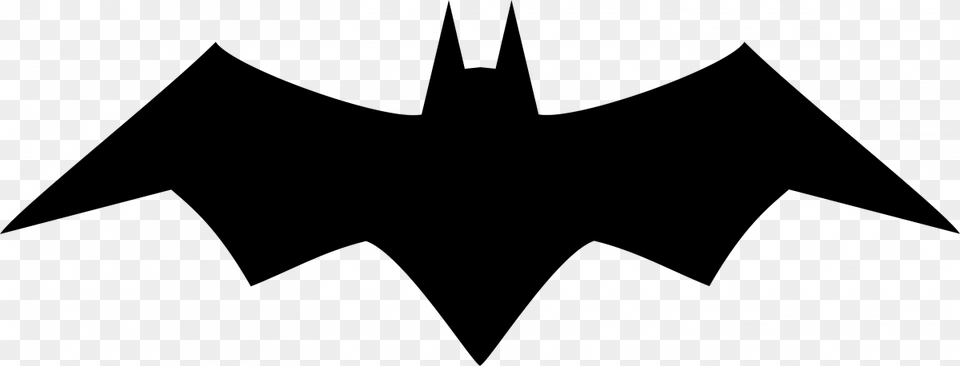 Bat Man Sign New Batman Adventures Symbol, Gray Free Transparent Png