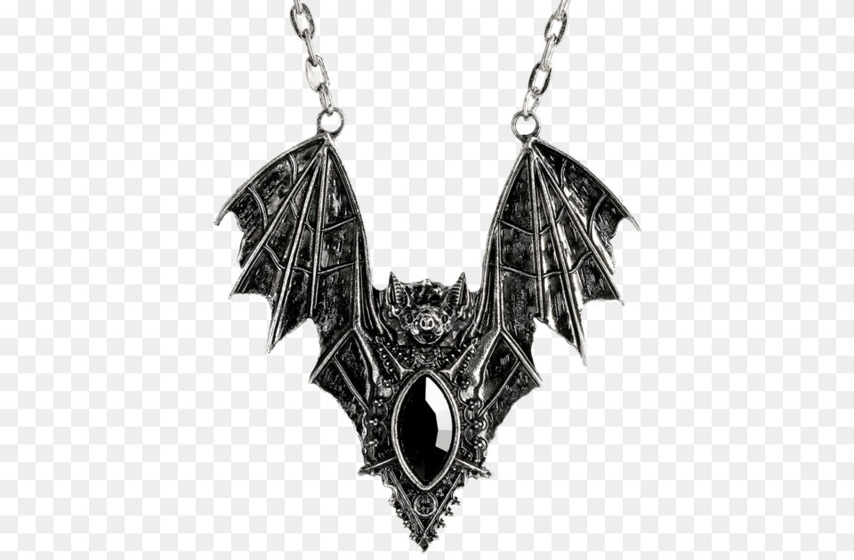 Bat Necklace Silver Necklace, Accessories, Jewelry, Locket, Pendant Png