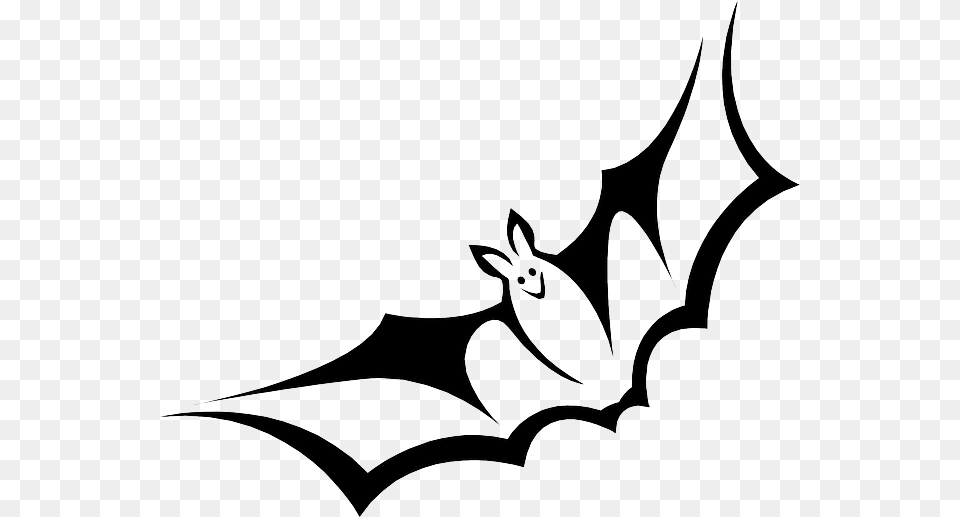 Bat Outline Silhouette Bird Animal Mammal Bat Clipart Black And White, Logo, Leaf, Plant, Kangaroo Png