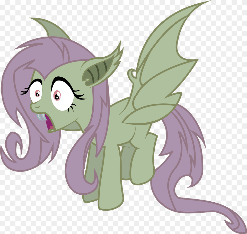 Bat Poniesflutter Bat Relation Fluttershy Mlp Bat Pony, Baby, Person, Face, Head Free Png Download