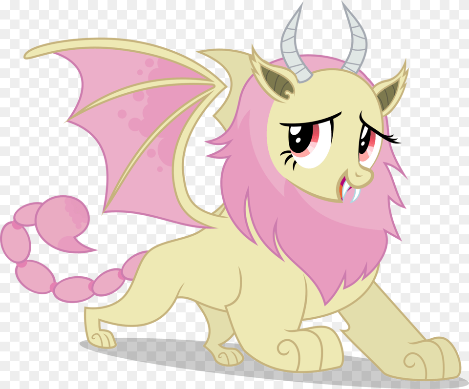 Bat Pony Cowardly Lion Fangs Flutterbat Horse, Baby, Person Png Image