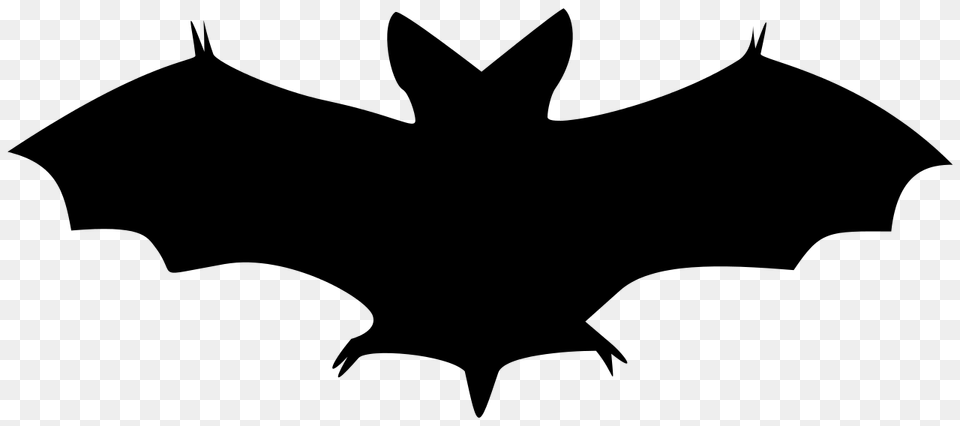 Bat Shadow Black, Gray Free Png