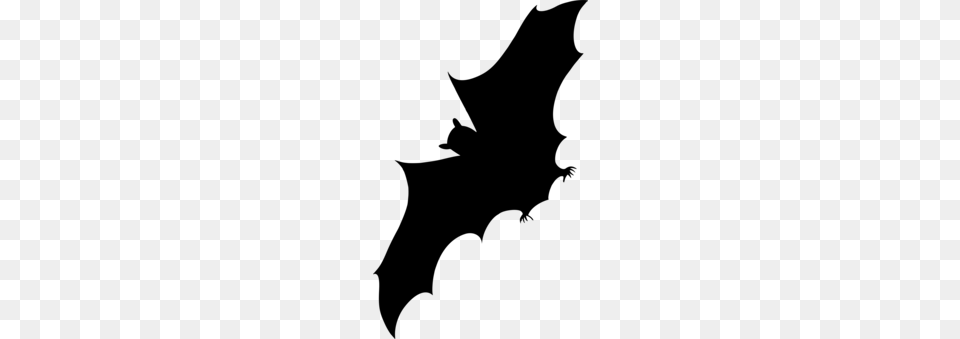 Bat Silhouette Drawing Download, Gray Free Transparent Png