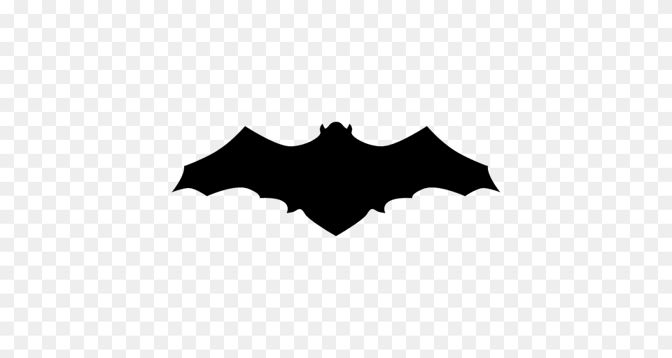 Bat Silhouette Flying, Logo, Symbol, Animal, Mammal Png