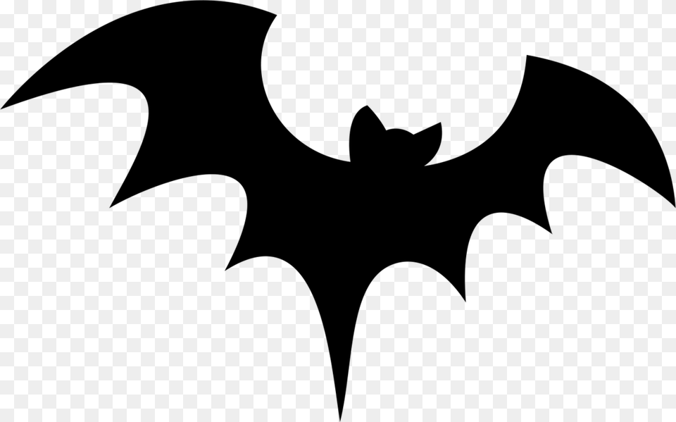 Bat Vector, Gray Free Png