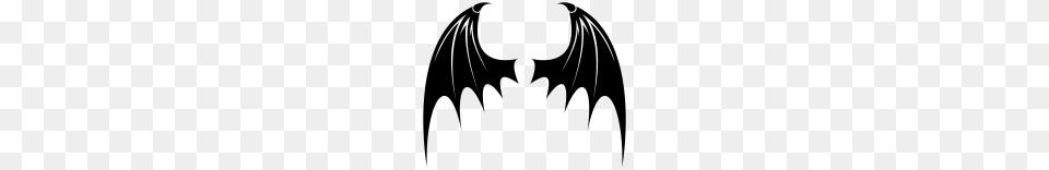 Bat Wings, Gray Free Png Download