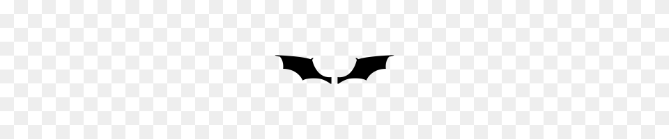 Bat Wings Icons Noun Project, Gray Free Transparent Png