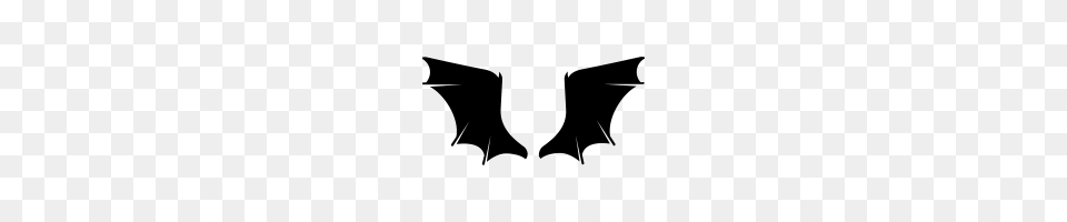 Bat Wings Image, Gray Free Png Download