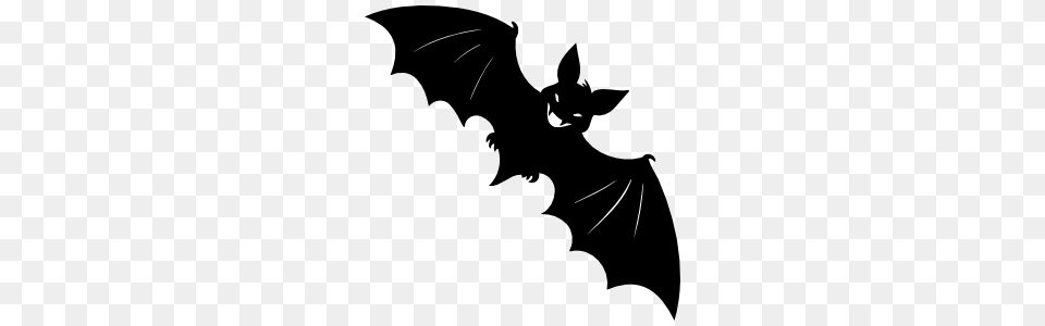 Bat With An Evil Smile Sticker, Animal, Mammal, Wildlife, Baby Free Png