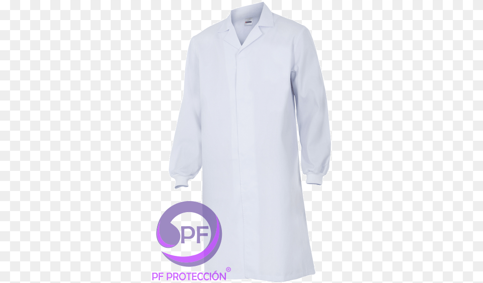 Bata Alimentacin Cierre De Corchetes, Clothing, Coat, Lab Coat, Shirt Free Transparent Png
