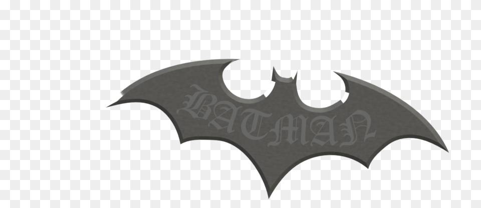 Batarang Batman Weapon Cad Model Library Grabcad, Logo, Symbol, Batman Logo, Blade Free Png Download