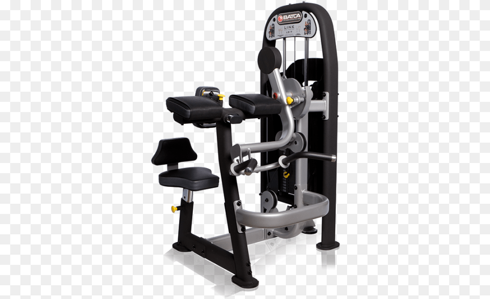 Batca Fitness Link Seated Bicep Curltricep Extension Weightlifting Machine, Bicycle, Transportation, Vehicle, Gym Png Image