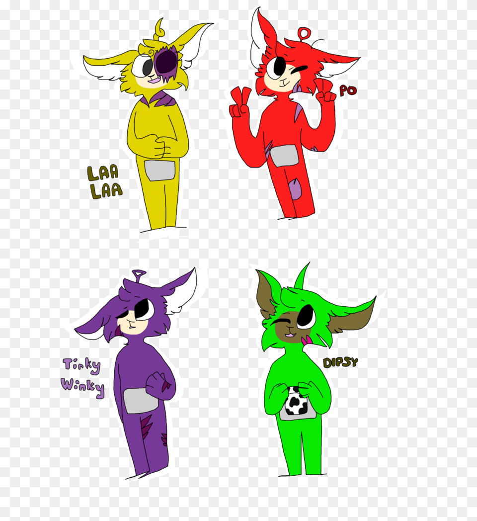 Batch Is Out Heres The Four Main Teletubbies, Book, Comics, Publication, Baby Free Png