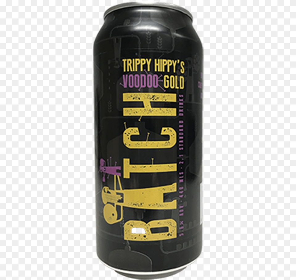 Batch Trippy Hippy Caffeinated Drink, Alcohol, Beer, Beverage, Can Png