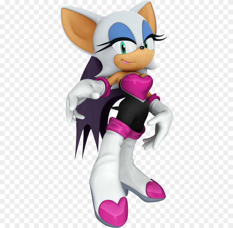 Batface The Rouge Rouge Sonic, Baby, Person, Clothing, Figurine Free Png