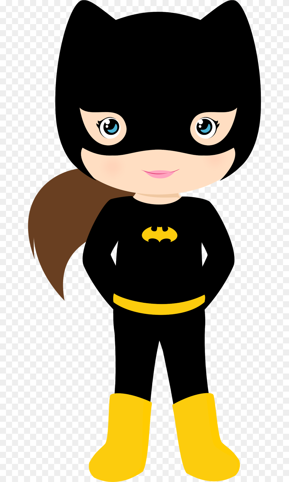 Batgirl Clipart Lego, Cartoon, Baby, Person, Face Png Image