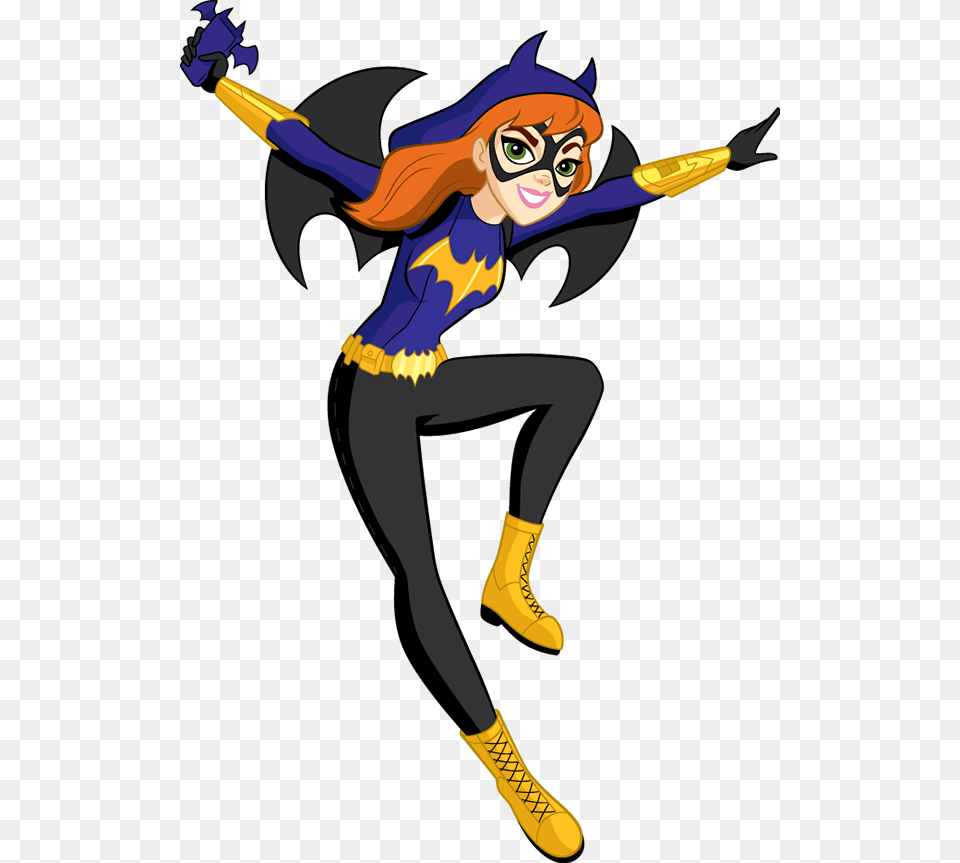 Batgirl Dc Girls Hero Girl Dc Super Hero Girls, Adult, Publication, Person, Female Free Transparent Png