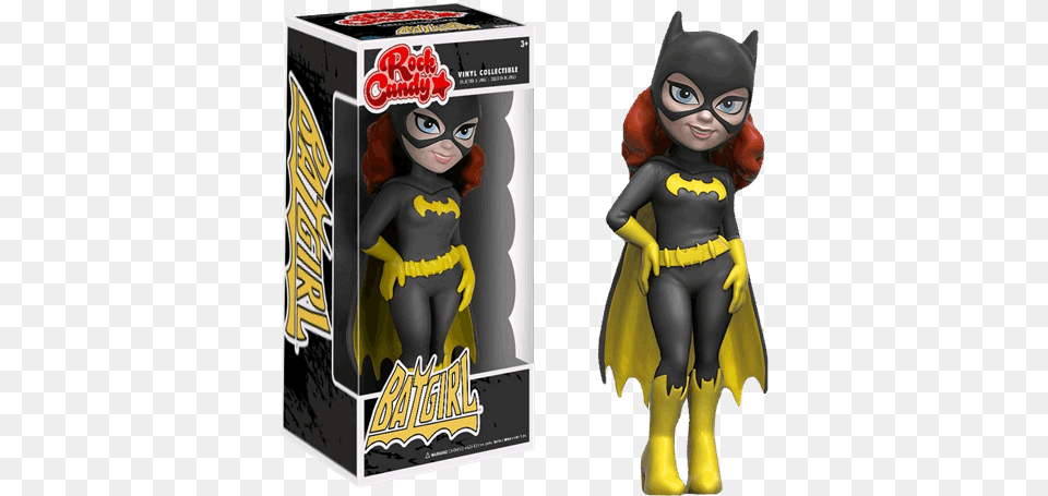 Batgirl Grey Costume 5 Rock Candy Vinyl Figure Funko Rock Candy Batgirl, Adult, Female, Person, Woman Free Transparent Png