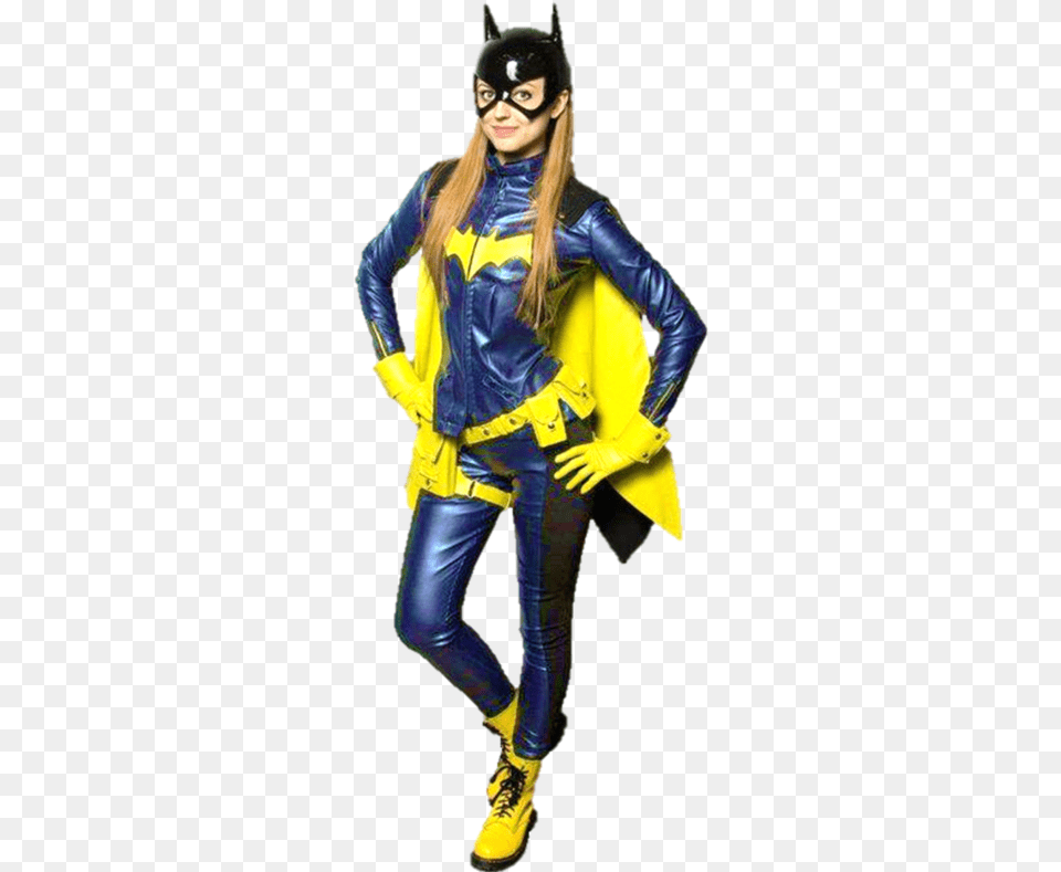 Batgirl Rebirth Transparent Background Superhero, Clothing, Costume, Person, Coat Png Image