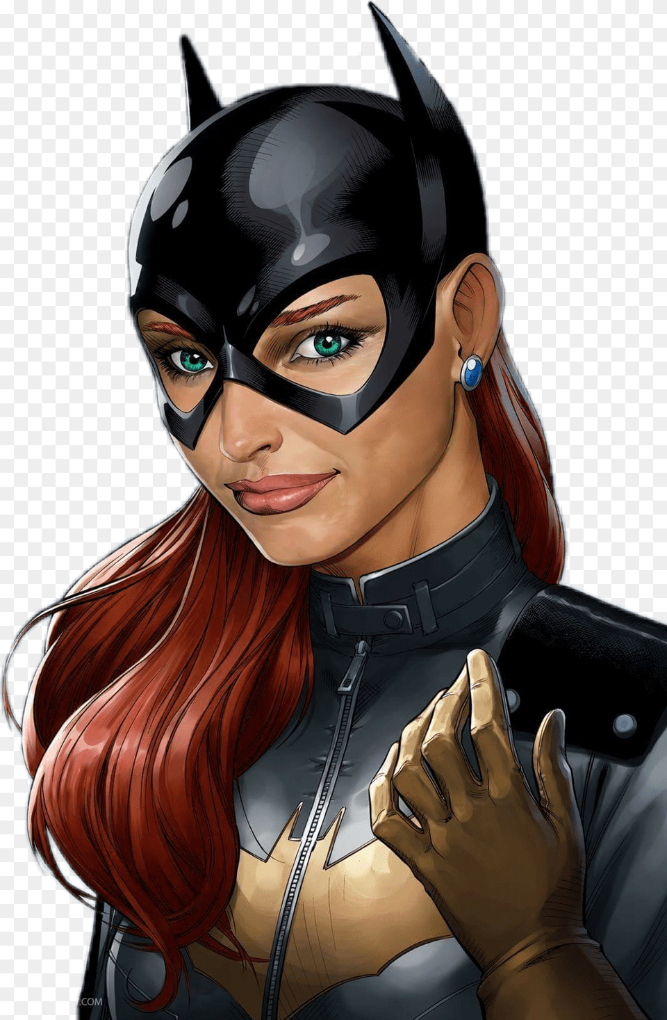 Batgirl Sticker Mike S Miller, Adult, Female, Person, Woman Free Transparent Png