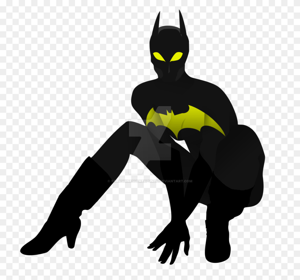 Batgirl Vectorized Clip Art, Logo, Batman, Adult, Female Free Png Download