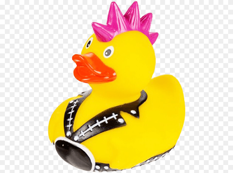 Bath Duck Toy Rock Punk Freetoedit Punk Rubber Duck, Animal, Beak, Bird Png