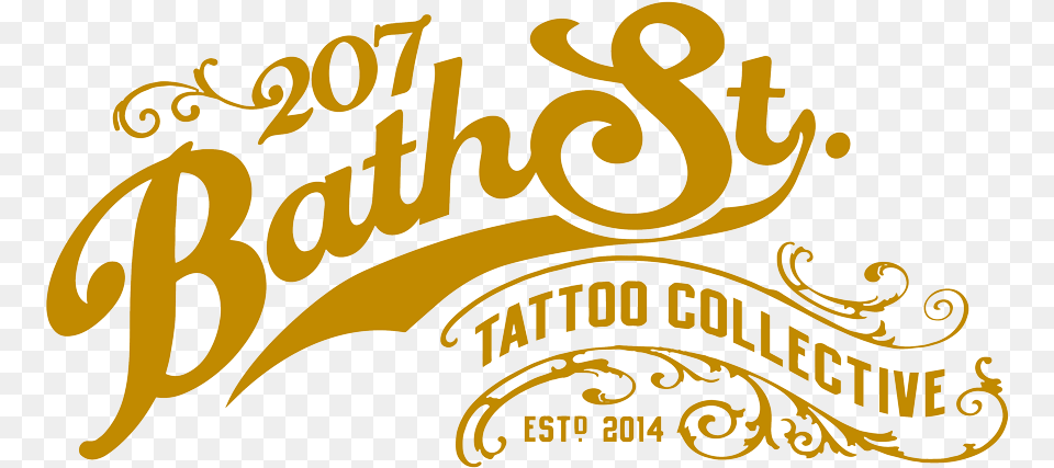 Bath Street Tattoo Collective Bath St Collective Tattoo, Calligraphy, Handwriting, Text Free Png Download