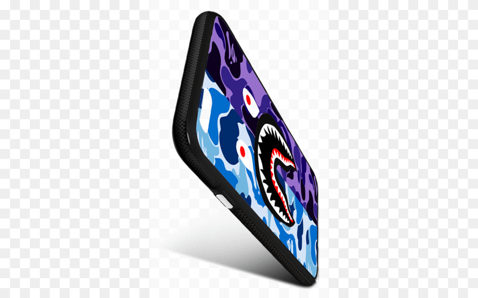 Bathing Ape Blue Purple Iphone Case Blue, Electronics, Phone, Mobile Phone, Accessories Free Png