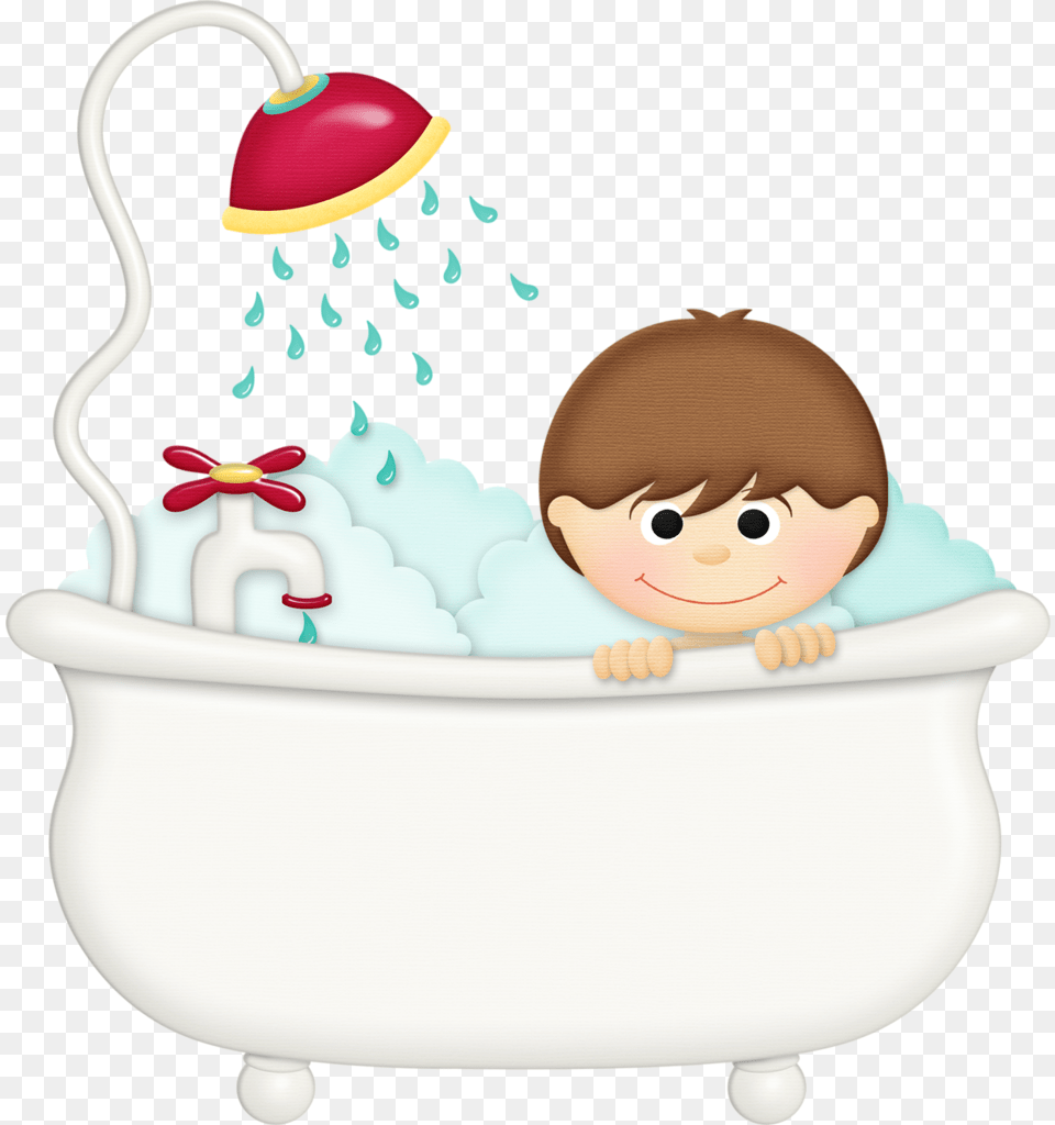 Bathroom Clipart Clip Art Bath Time, Bathing, Bathtub, Person, Tub Png