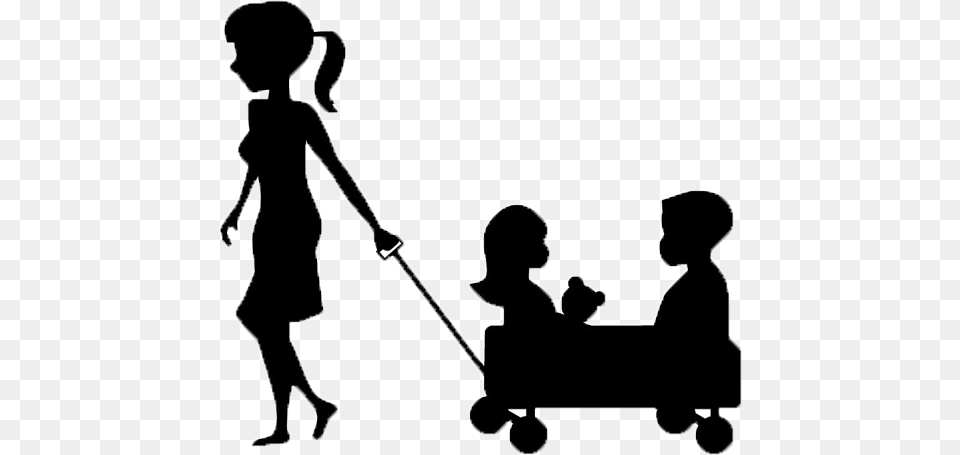 Bathroom Clipart Nanny, Silhouette, Person, Transportation, Vehicle Free Png