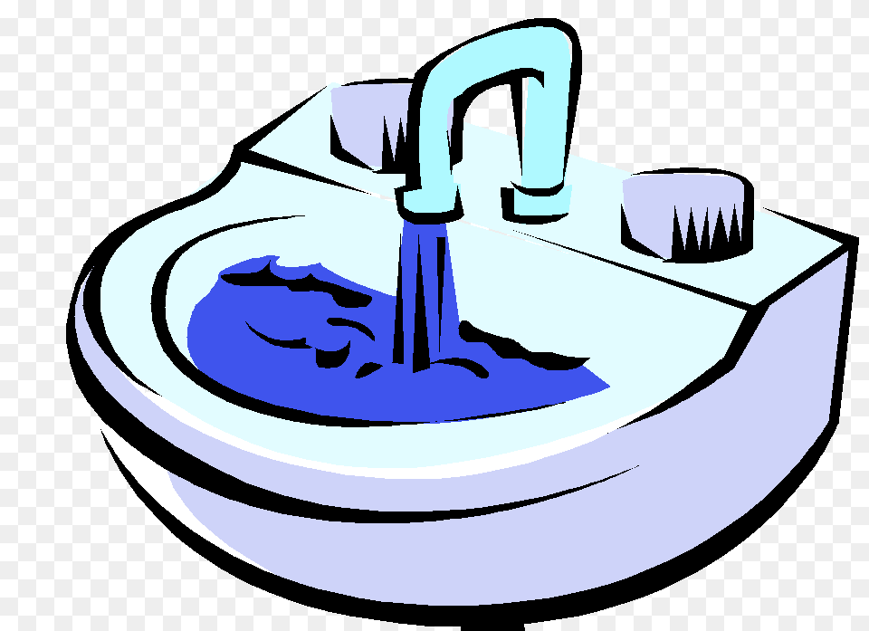 Bathroom Clipart Running Water, Brush, Device, Tool, Basin Free Png