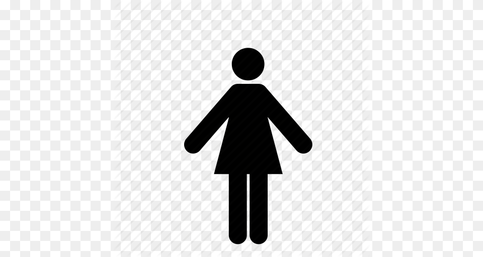 Bathroom Female Girl Person Stand Standing Woman Icon, Silhouette, Formal Wear, Clothing, Suit Png