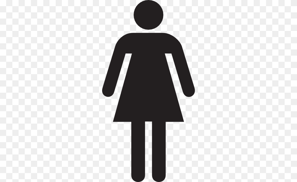 Bathroom Female Sign Clipart Best Female Bathroom Symbol Clip Art, Person Free Png Download