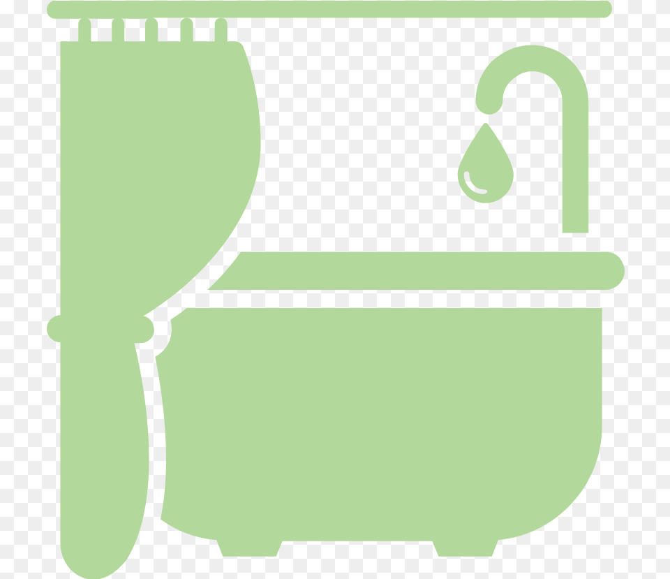 Bathroom Icon Illustration, Bathing, Bathtub, Person, Tub Free Png