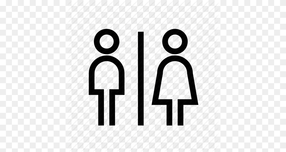 Bathroom Navigation Public Toilet Restroom Sign Toilet Icon, Clothing, Coat, Symbol Free Png Download