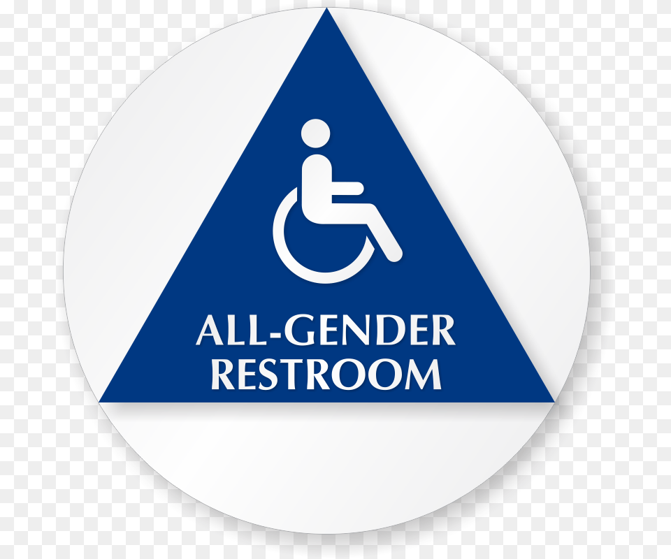 Bathroom Sign, Symbol, Triangle, Disk Free Png