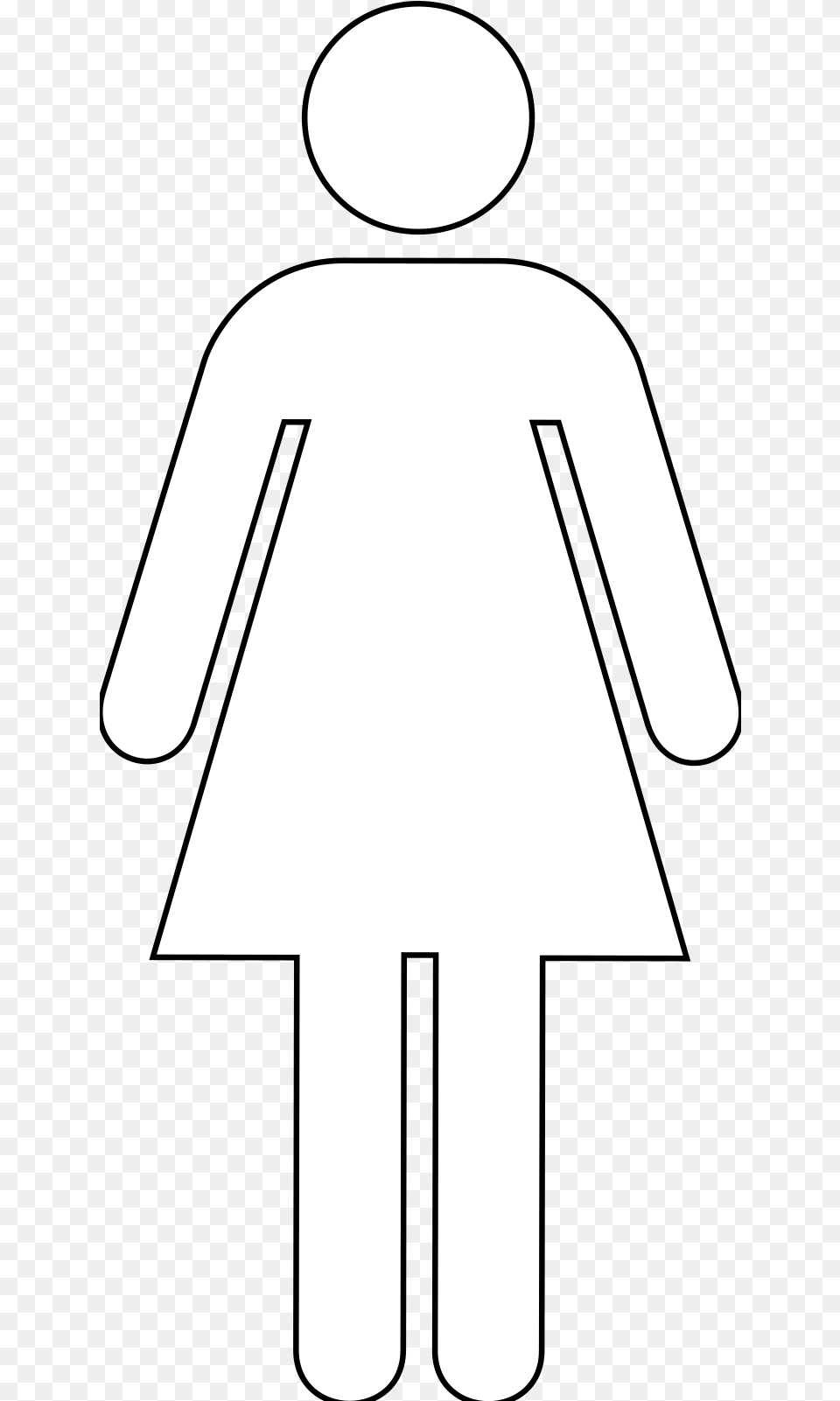 Bathroom Signs Women, Sign, Symbol, Person Png Image