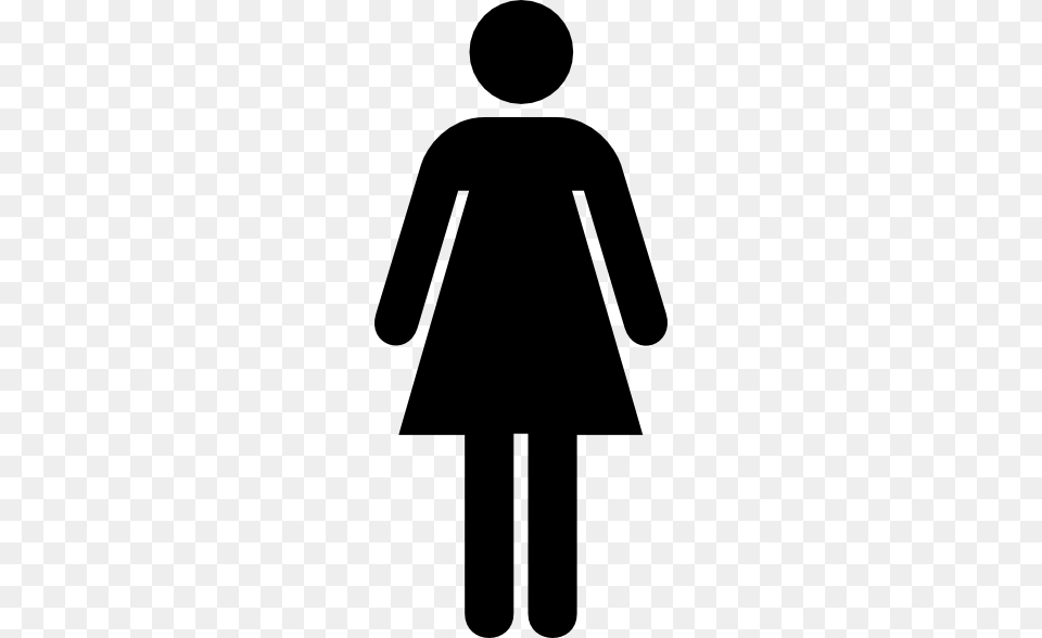 Bathroom Women Outline, Sign, Symbol, Adult, Male Free Png Download