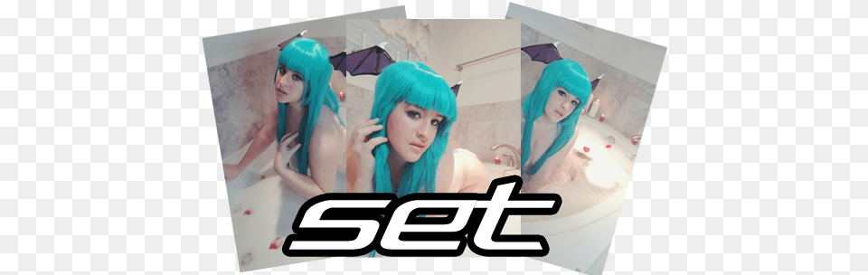 Bathtime Morrigan Set Girl, Person, Clothing, Costume, Adult Free Png Download
