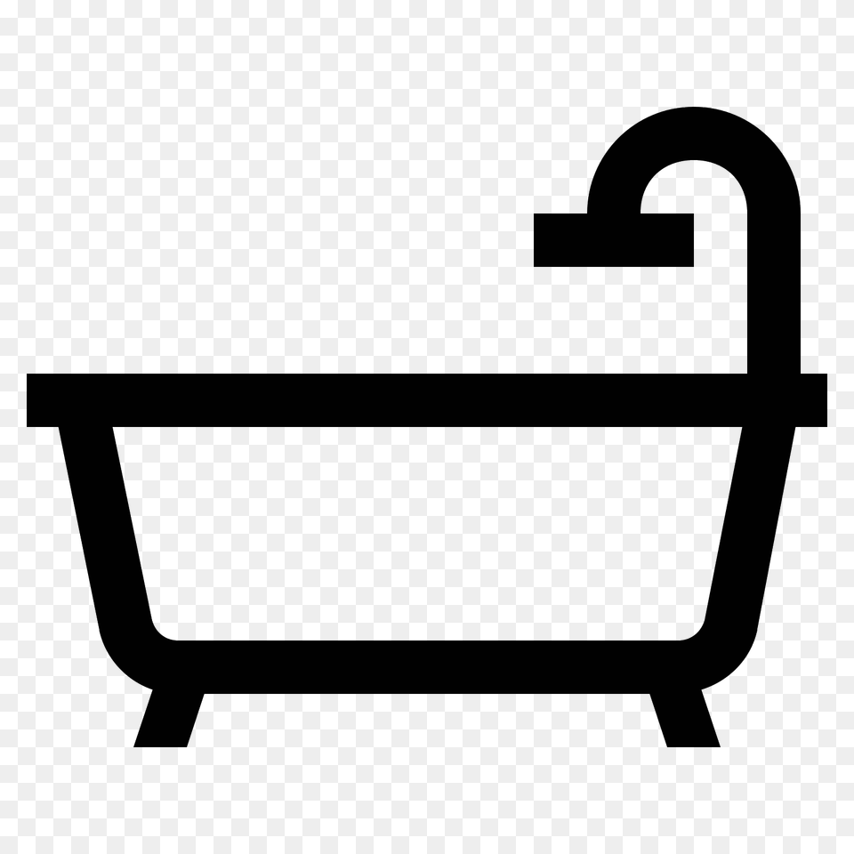 Bathtub, Gray Free Png Download