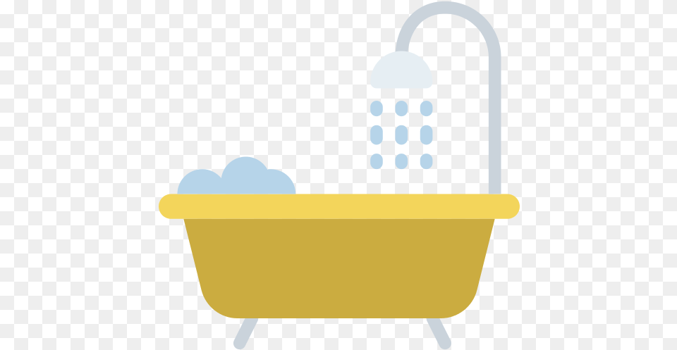 Bathtub Bath Icon Bath Vector, Bathing, Person, Tub Free Png Download