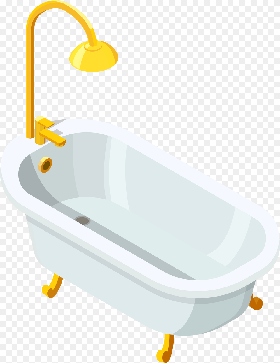 Bathtub Clip Art, Bathing, Person, Tub, Hot Tub Free Png Download