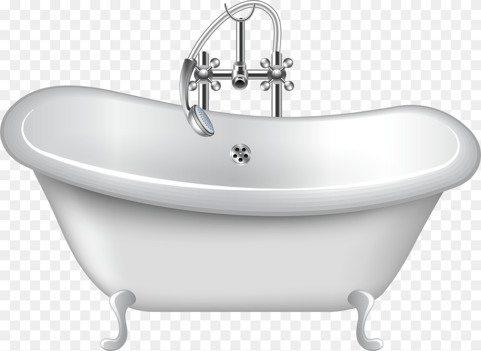 Bathtub Clip Art Bathtub, Bathing, Person, Tub, Hot Tub Free Png