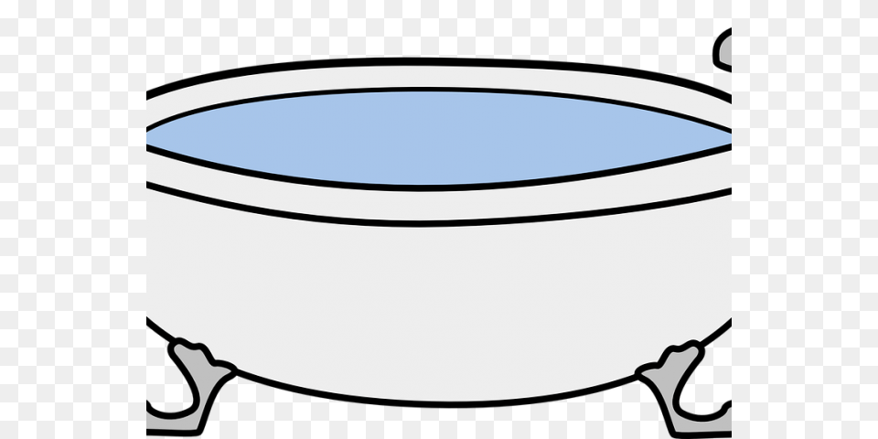 Bathtub Clipart, Bathing, Person, Tub Png Image