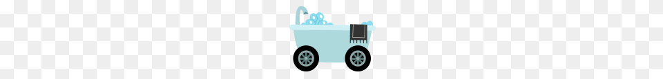 Bathtub Kart, Tub, Bathing, Person, Bulldozer Png Image