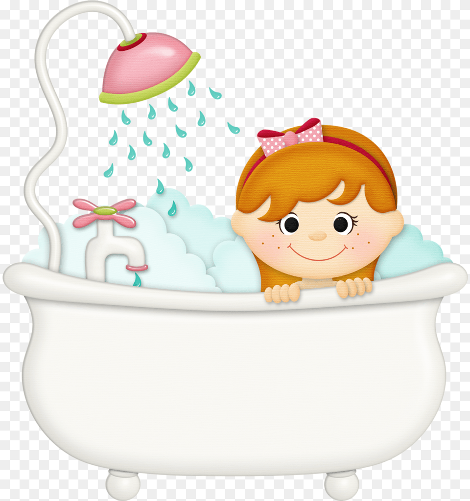 Bathtub Of Money Clipart Banner Royalty Ch Child Bath Clipart, Bathing, Person, Tub, Face Png
