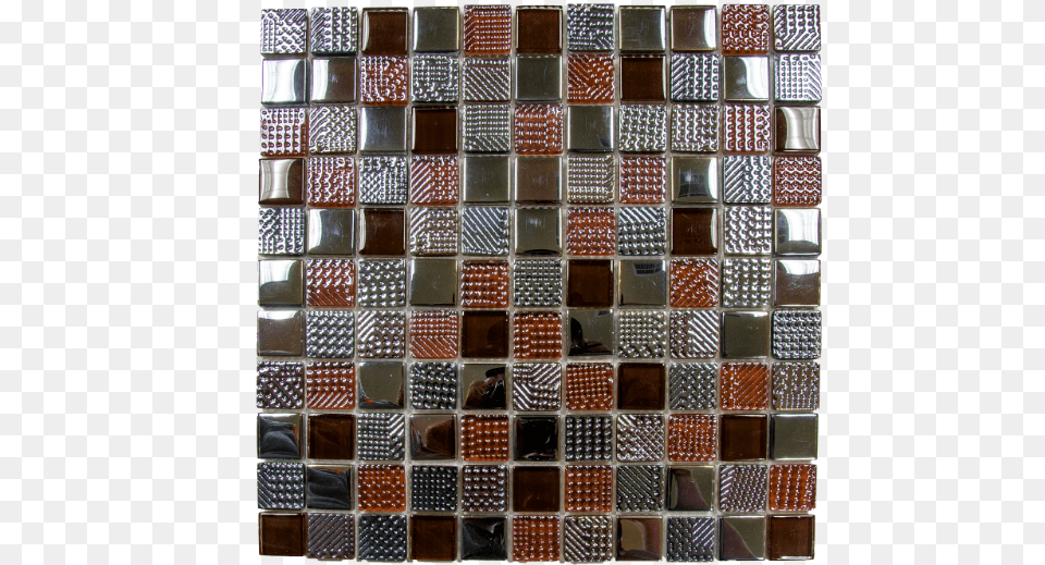 Bati Orient Mixed Brown Vema12 Backsplash Patchwork, Art, Collage, Aluminium, Tile Free Png