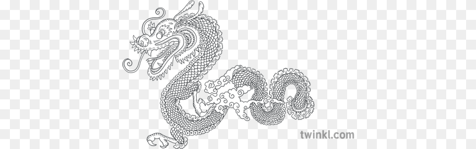 Batik Dragon Ver 1 Illustration Dragon, Pattern Png Image
