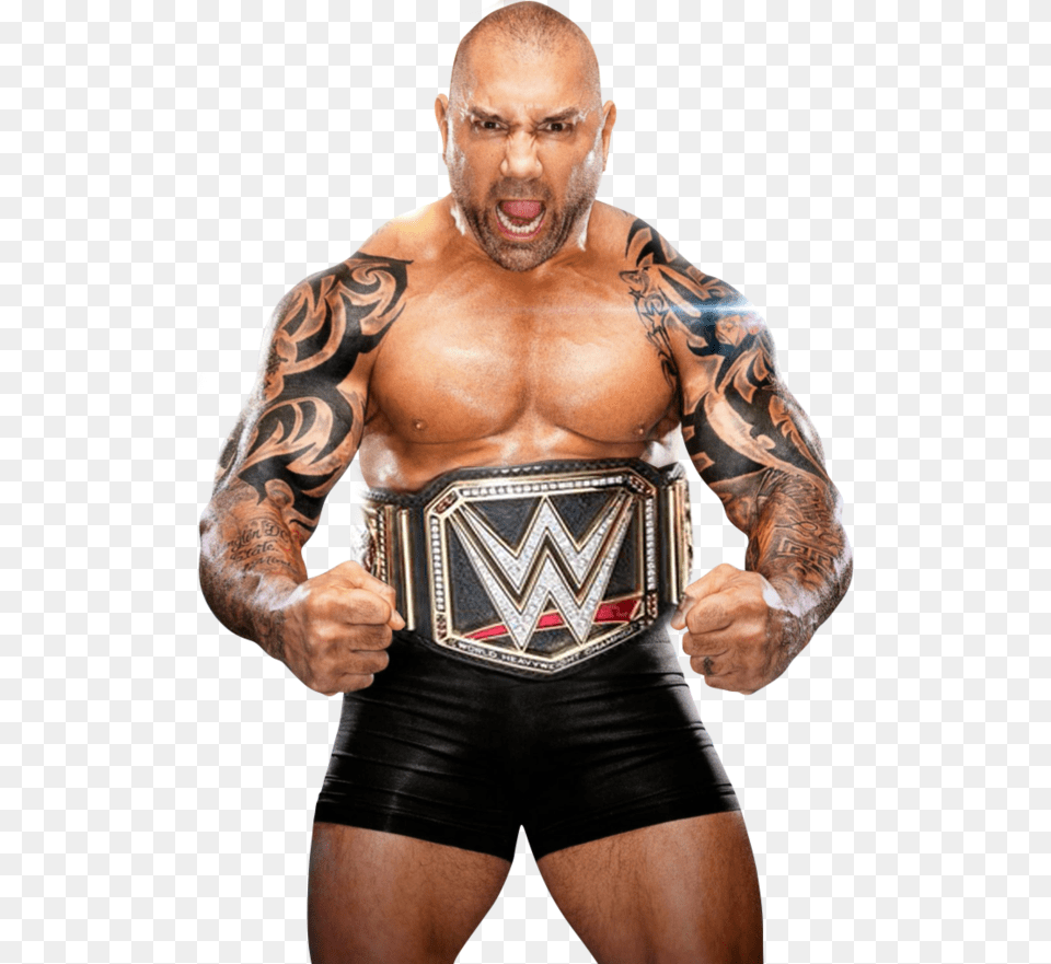 Batista Picture Dave Batista Arm Tattoo, Skin, Person, Shorts, Man Png Image