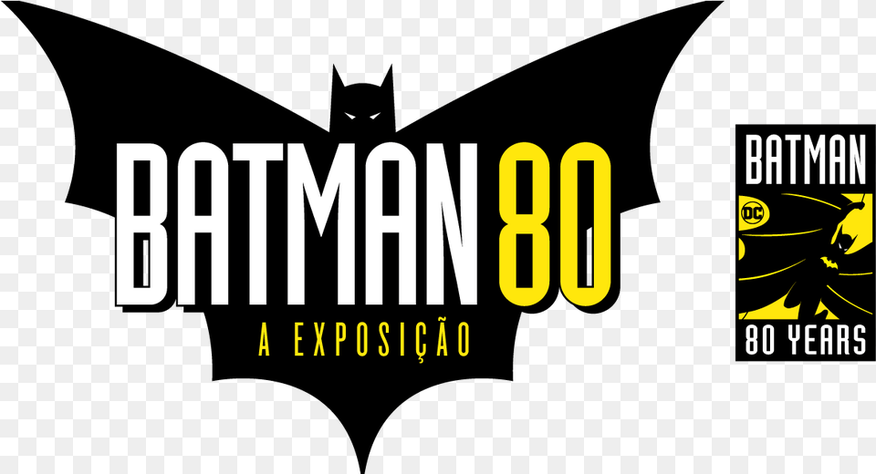 Batman 80 A Chega Ao Memorial Da Amrica Logo 80 Years Of Batman, Text Png